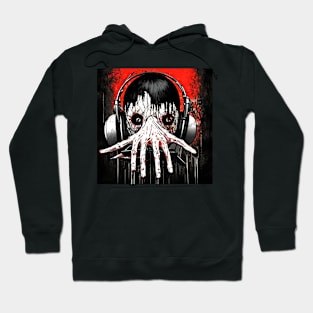 Feel the Music Spooky Art Hoodie